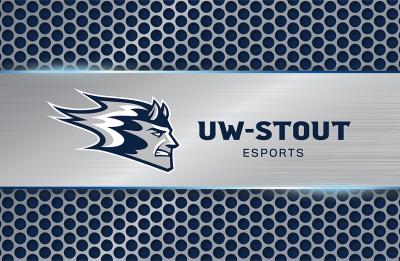 UW-Stout Esports with Blaze logo